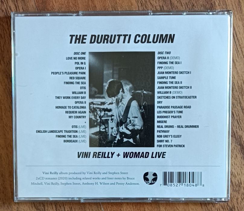 Durutti Column "Vini Reilly" 2CDs RARO