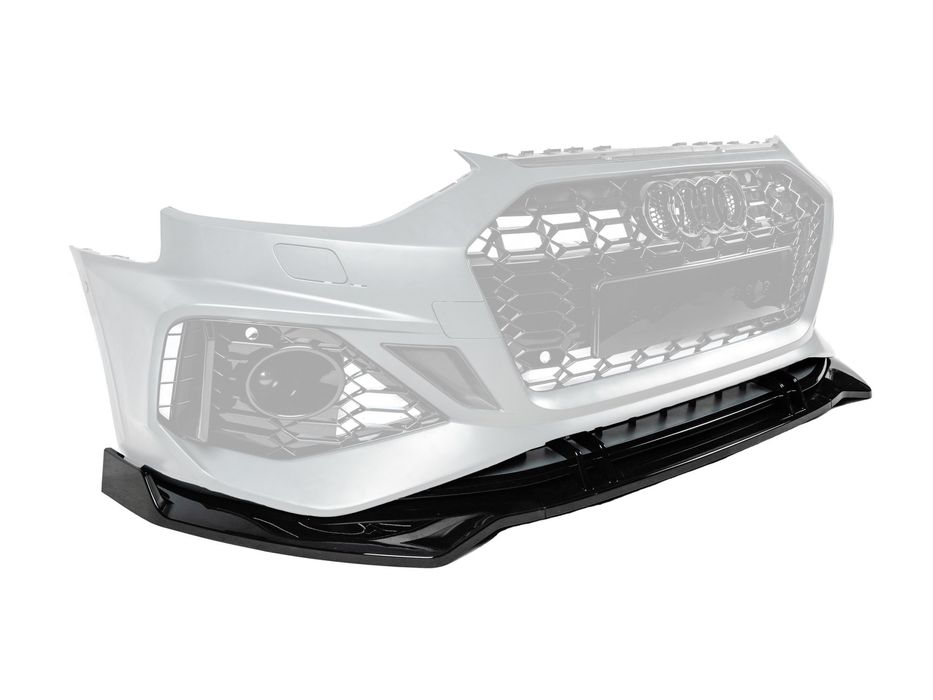 Audi A4 B9 2015-2024 рр. Передня Lip накладка V-3 (2020-2022)