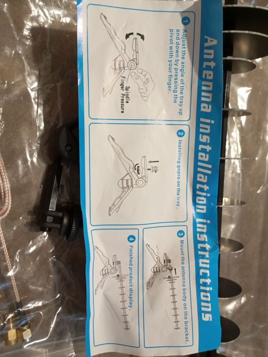 Направлена антена Yagi з підсиленням  12dBi