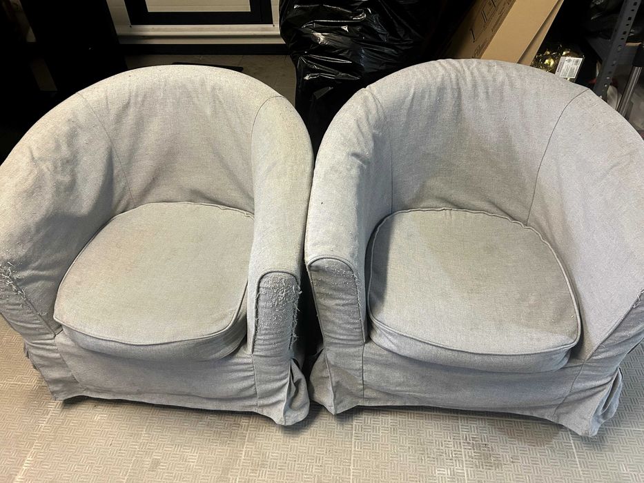 Cadeirões IKEA com capa amovivél