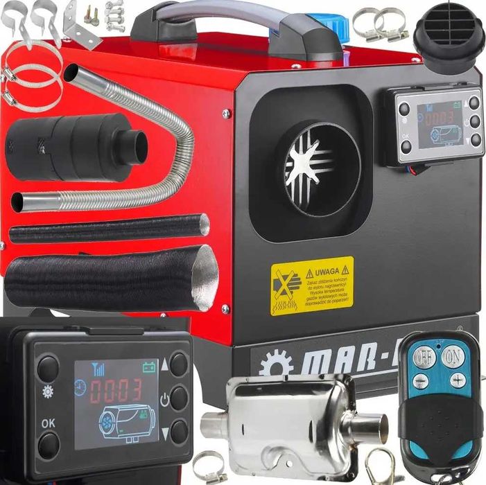 Автономний дизельний обігрівач 12В/220В 8 кВт Автономка для приміщень