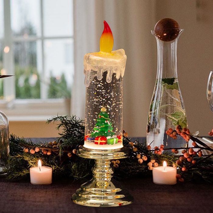 Декоративна новорічна LED свічка