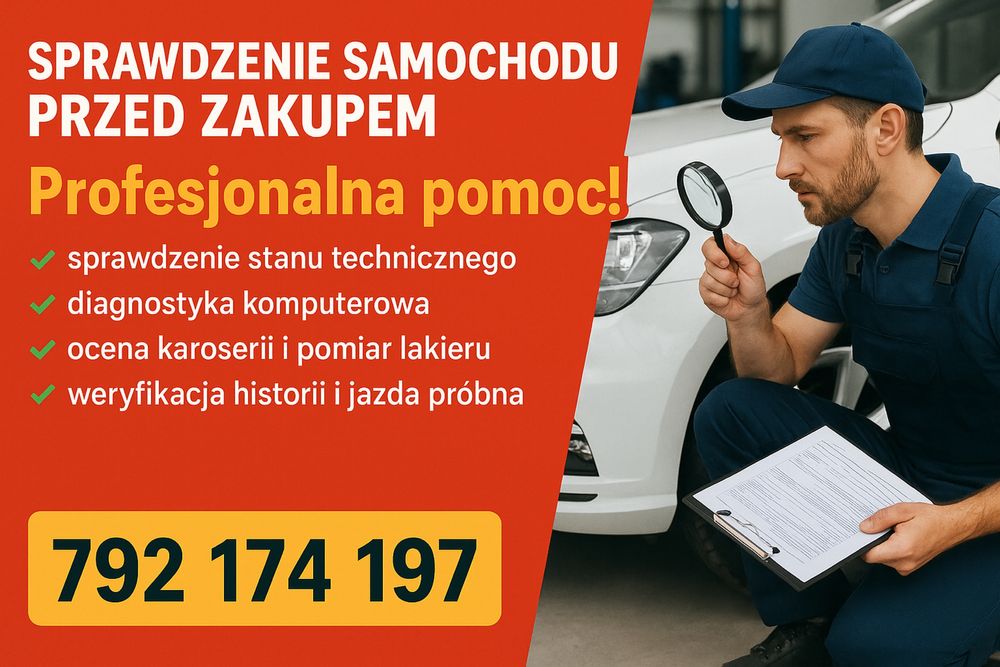 Sprawdzenie samochodu przed zakupem