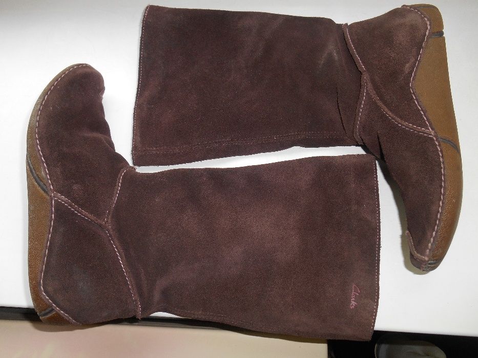сапожки чоботи Clarks 36-38.5