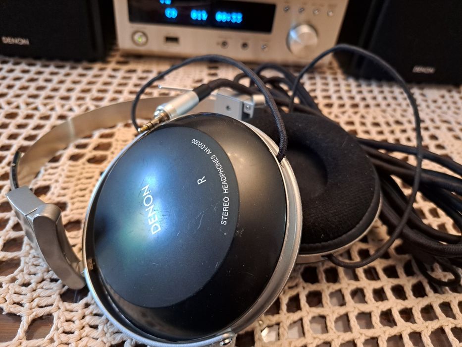 Denon wieza kolumny gramofon sluchawki