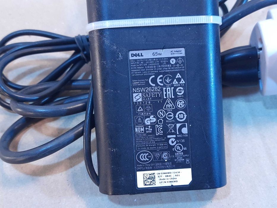 Блок питания Dell на 65Wt. оригинал/E7440 – разборка/запчасти