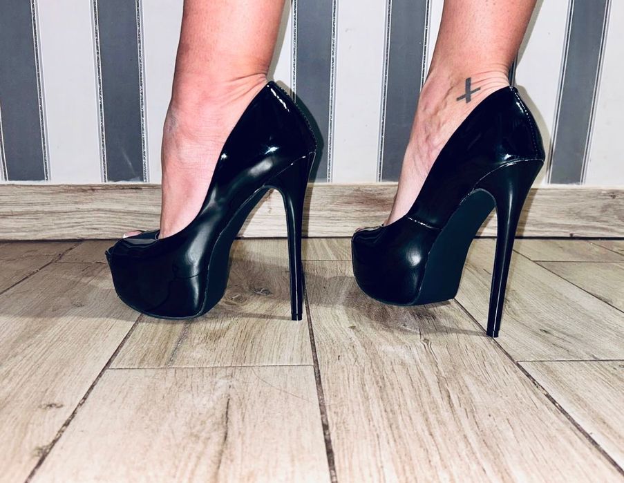 101/ OD RĘKI 46 buty szpilki Trans Crossdress czółenka męskie 36-50 EU