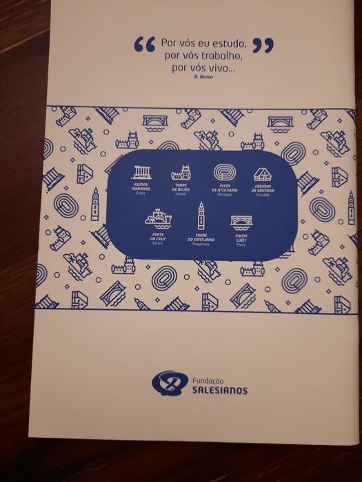 Caderno diário fundação salesianos pautado