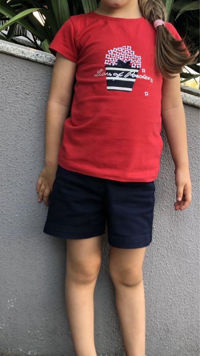 Calções Chicco e t-shirt Lion of Porches