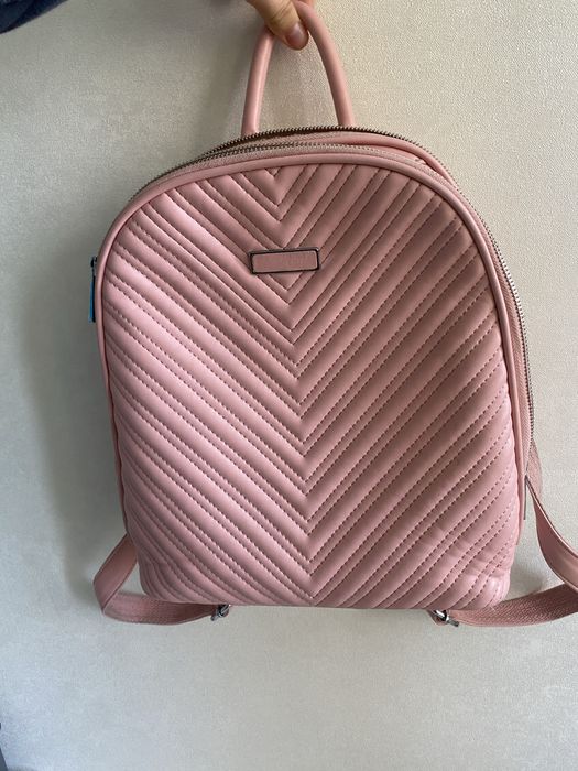 Рюкзак Johnny, екошкіра , рожевий