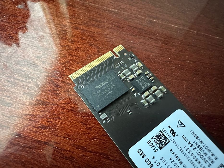 SSD накопичувач WD PC SN740 NVMe M.2 Gen4x4 на 512Gb швидкий в роботі