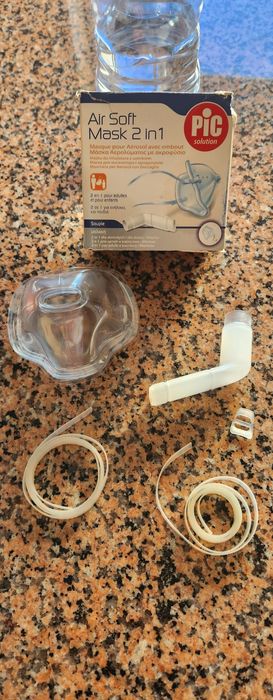 Aerossóis ultrassom AIRPROJET - PIC com máscara