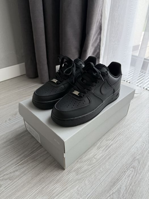 NEW ORIGINAL Nike air Force 1 Low black  (no box) 36-45р