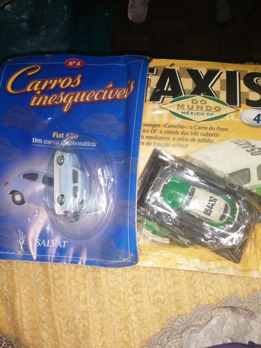 Caros de coleção miniatura