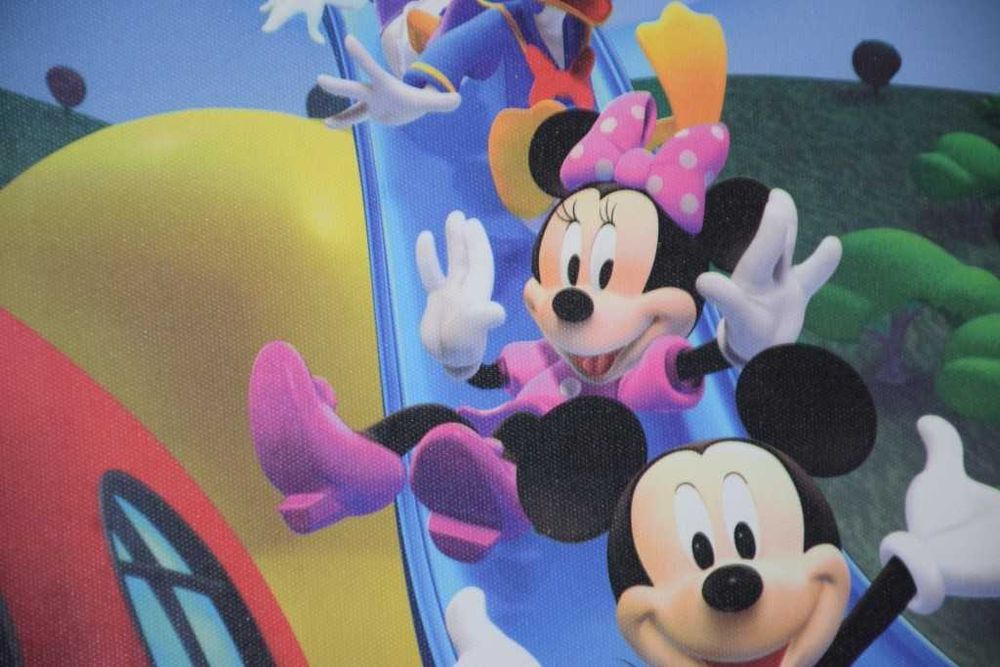 Quadro de parede da Disney – Turma do Mickey