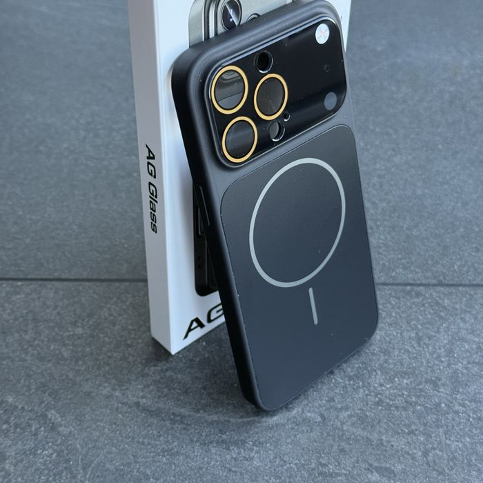Чохол iPhone 16 Pro Max  дизайн айфон 17 | Чехол айфон 16 про макс в стиле iphone 17 Pro Max защита камер MagSafe