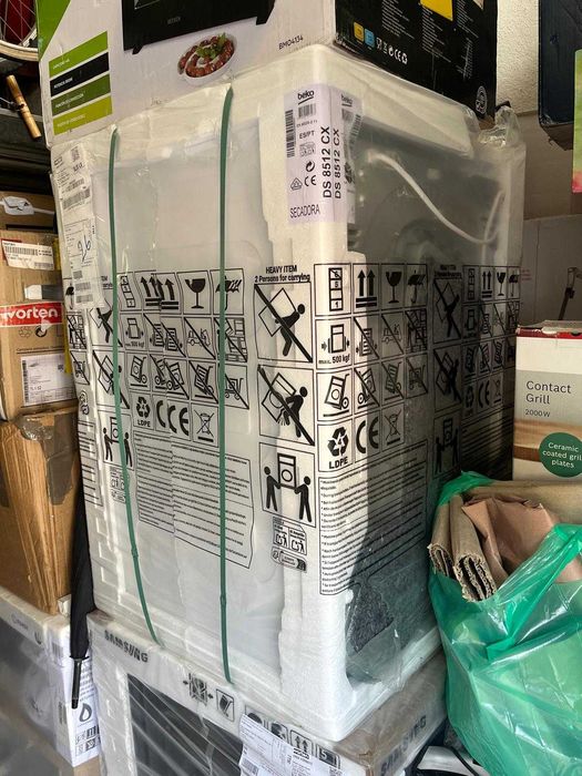 [SELADO] Máquina de Secar Roupa BEKO DS 8512 CX (8 kg - Bomba de Calor - Branco)
