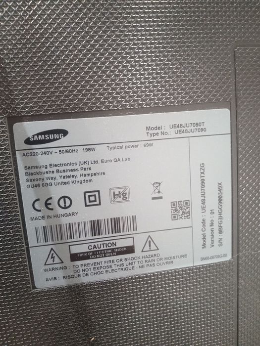 Samsunga 48 cali Smart 4K