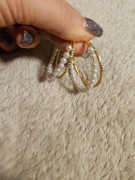 Nowe kolczyki koła.