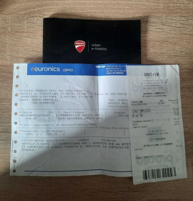 Електросамокат Ducati Pro 1 Evo