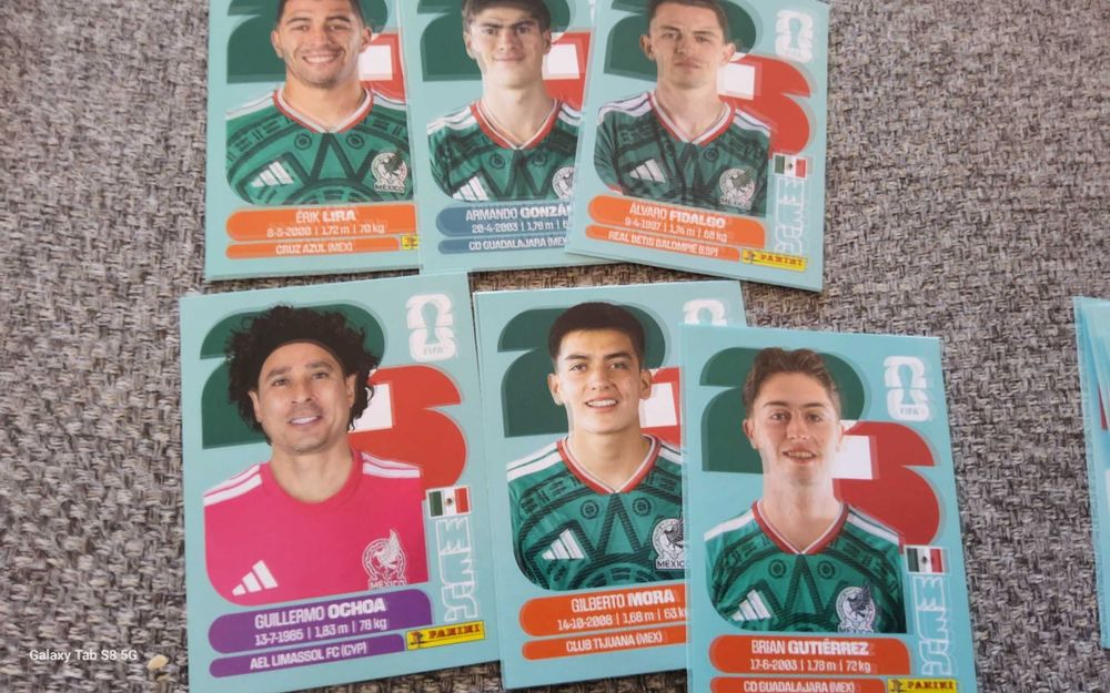 Cromos mundial set de atualizacao panini 2026