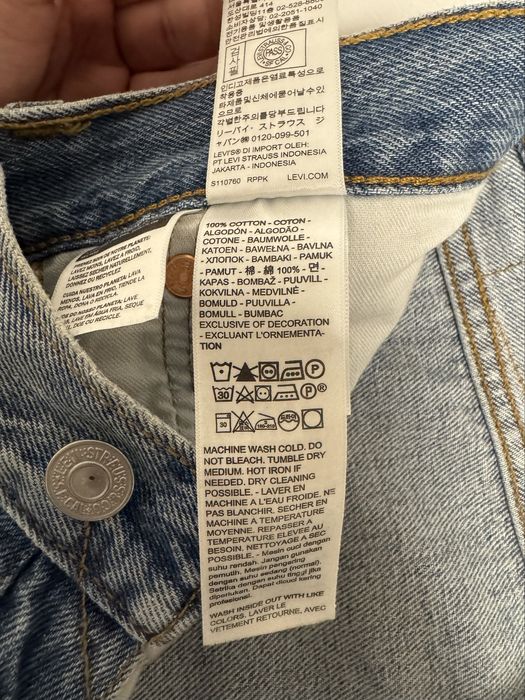 Calças de ganga Levi’s 501 W38 L32