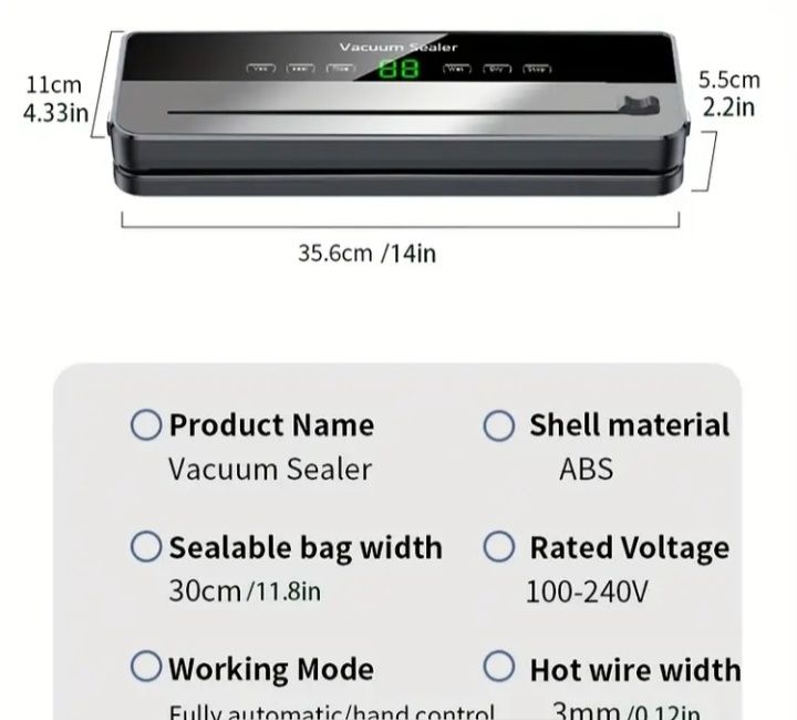 Вакууматор новый
