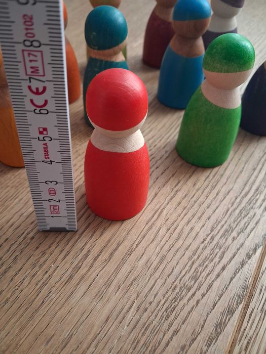 Grimm's figurki drewniane, 12 sztuk