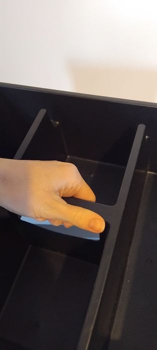 Organizer pojemniki plastikowy z uchwytem