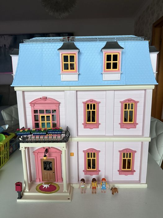 Casa playmobil com recheio