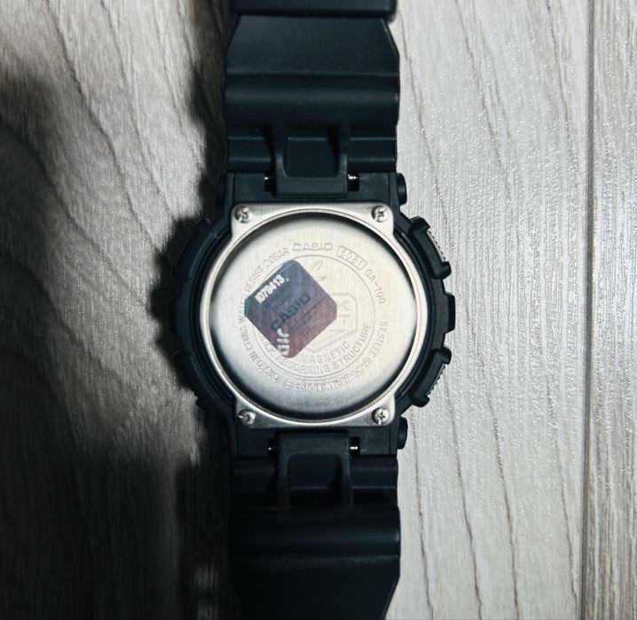 Casio G-SHOCK GA-100-1A1ER – stan idealny + zapasowy pasek