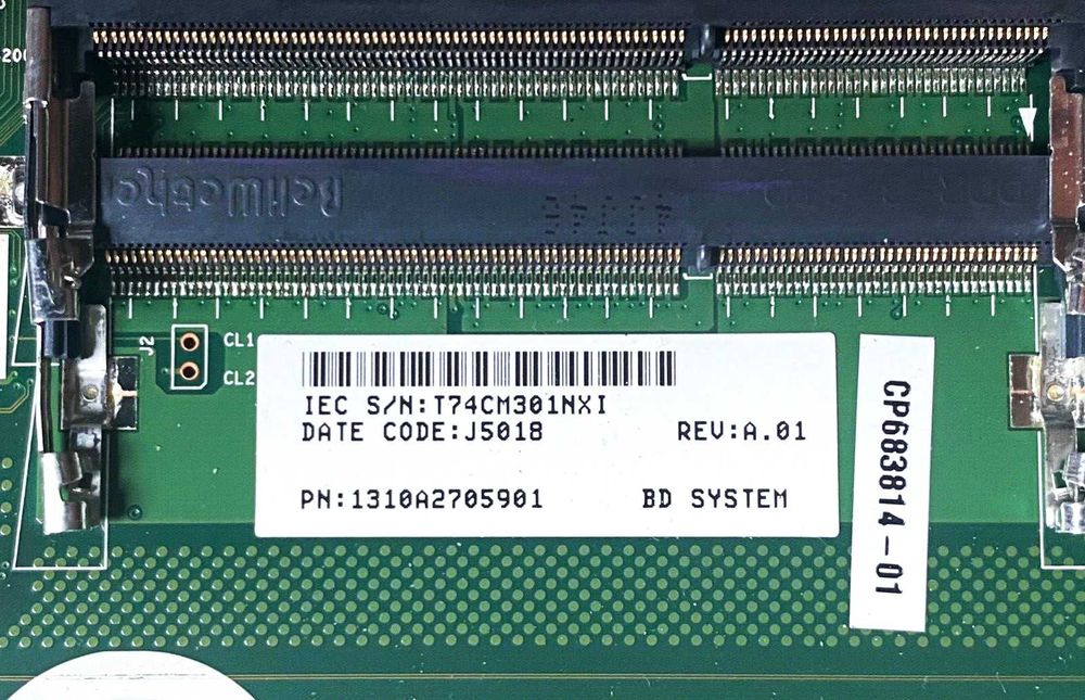 Материнская плата – Fujitsu LifeBook A514/A544 "(1310A2705901)" i3-4005U
