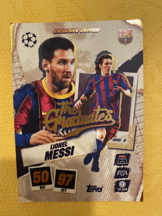 Match attax Lionel Messi