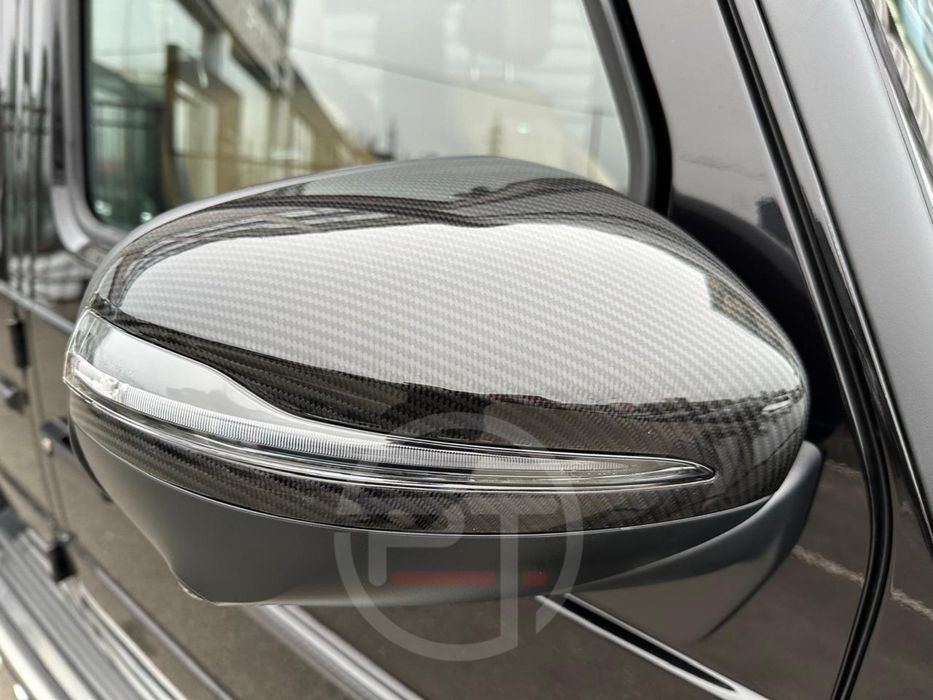 Карбон пакет G63 AMG Mercedes W465 Бампер Клыки Запаска Молдинги