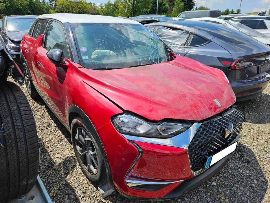 DS Automobiles DS 3 Crossback 1.2 benzyna 2020 rok Francja USZKODZONY