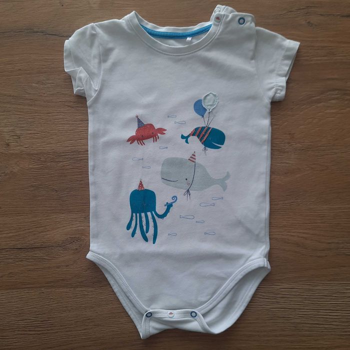 5.10.15 Body z krótkim rękawem rozm 80