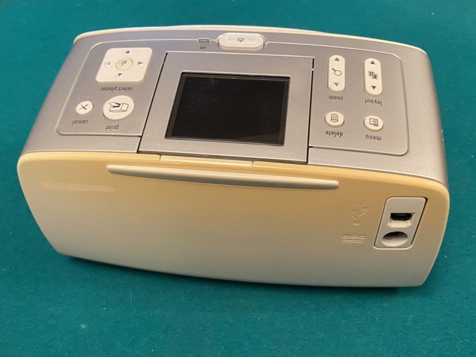 Impressora Portátil fotográfica hp Com cabo usb e pen Bluetooth