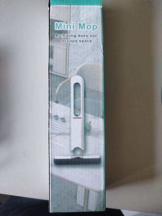 Mini mop, ściągaczka do wody