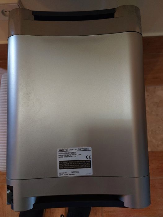 Sistema de Som 5.1 Sony DAV-S550 (HCD-S550) – 5 Colunas + Subwoofer