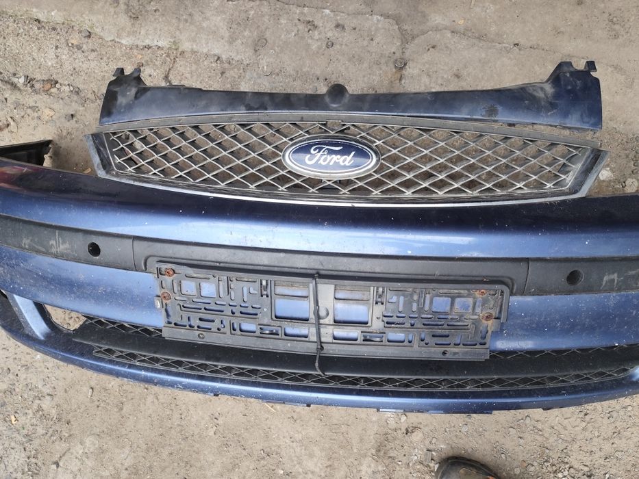 Ford Galaxy MK1 lift zderzak przód przedni jasny niebieski czujniki