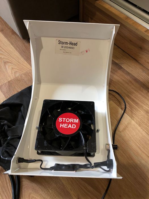 витяжка потужна storm head evo вытяжка для маникюра/ педикюра