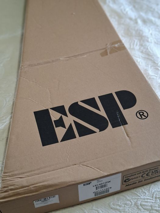 Guitarra ESP LTD EC-401 Olympic White (EMG 81/60 - Set-Neck) Nova em caixa
