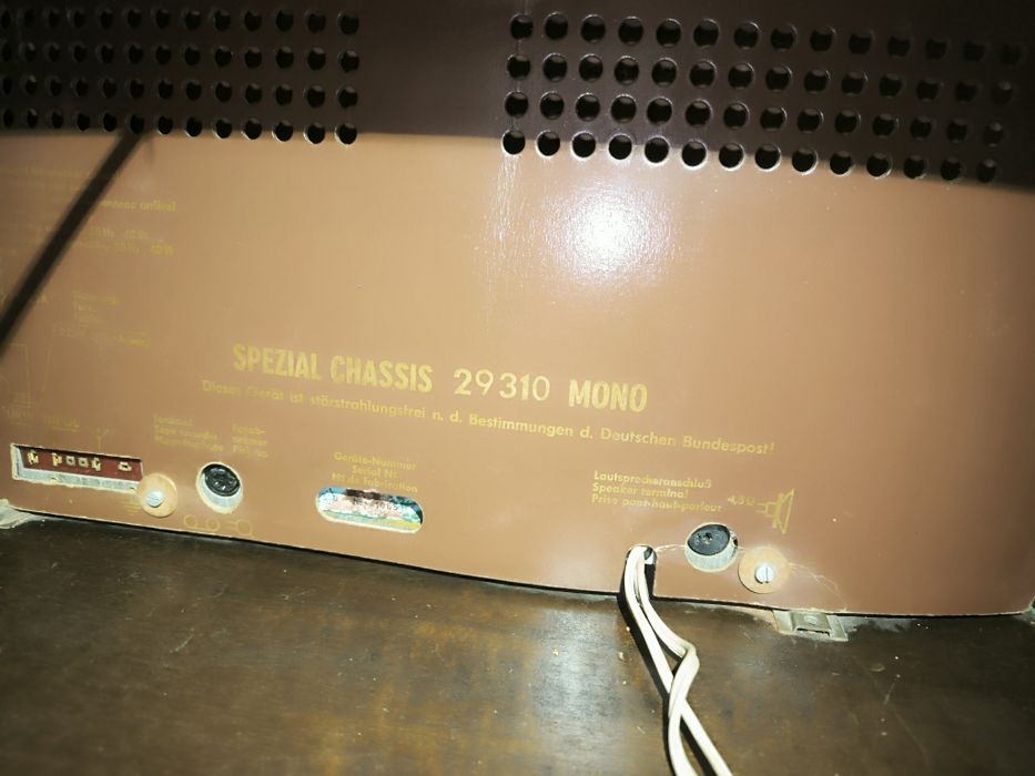 Komoda radio + gramofon winyl Philips Spezial Chassis 29310 sprawna