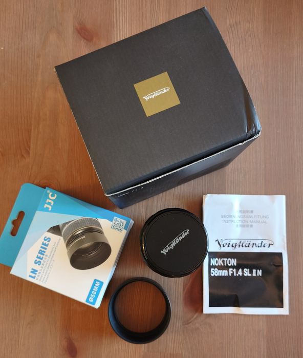 voigtlander nokton 58mm f/1.4 SL II n