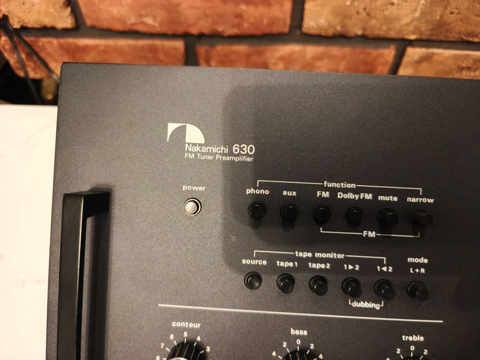 NAKAMICHI 630 ! Unikatowy przedwzmacniacz z tunerem ! HI-END
