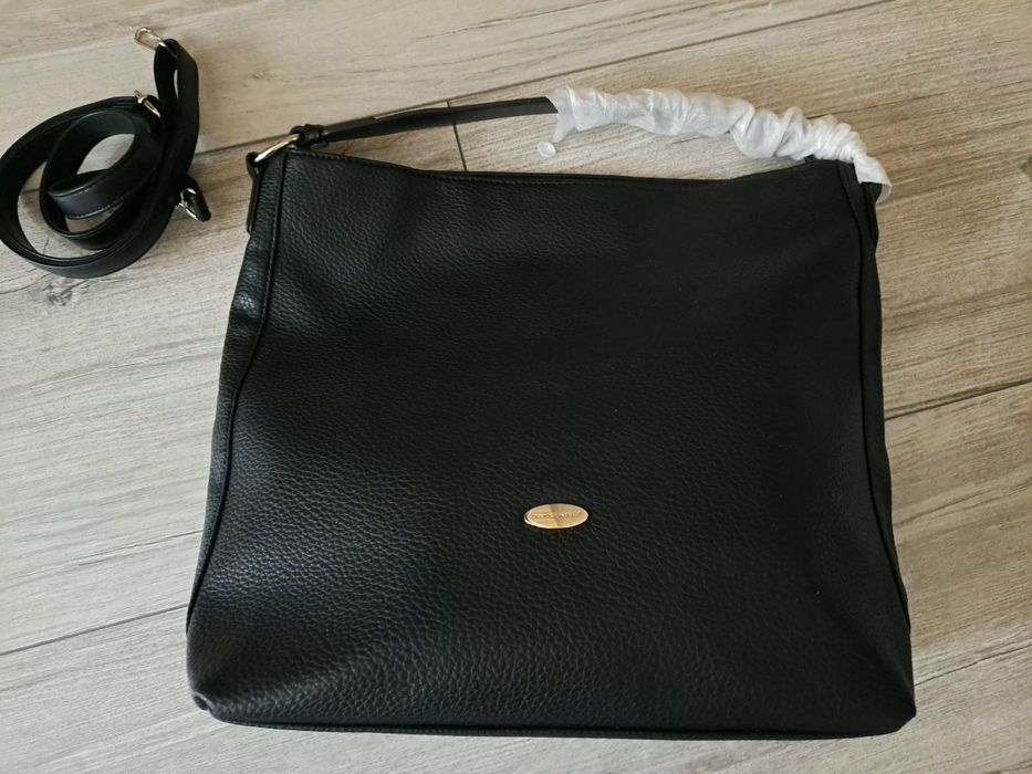 DJ DAVID JONES PARIS  skórzany  shopper  New