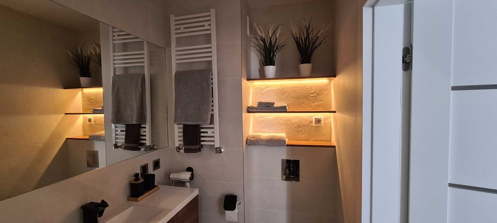 Apartament Nad Morzem Polwysep , widok na morze , taras ,las