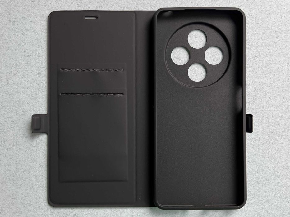 Redmi 14C, Redmi A4, Poco C75 чохол-книжка Wave Flap чорний чехол