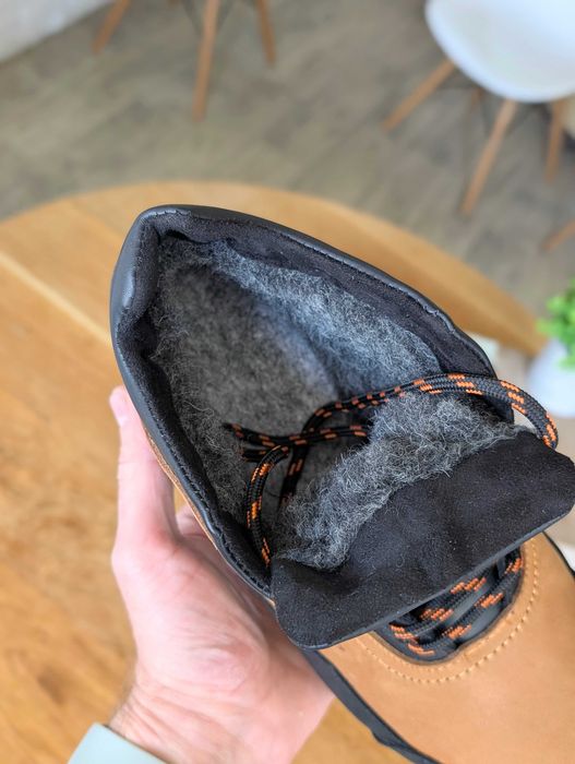 Чоловічі зимові черевики натуральна шкіра теплі і зручні БОтинки мужск