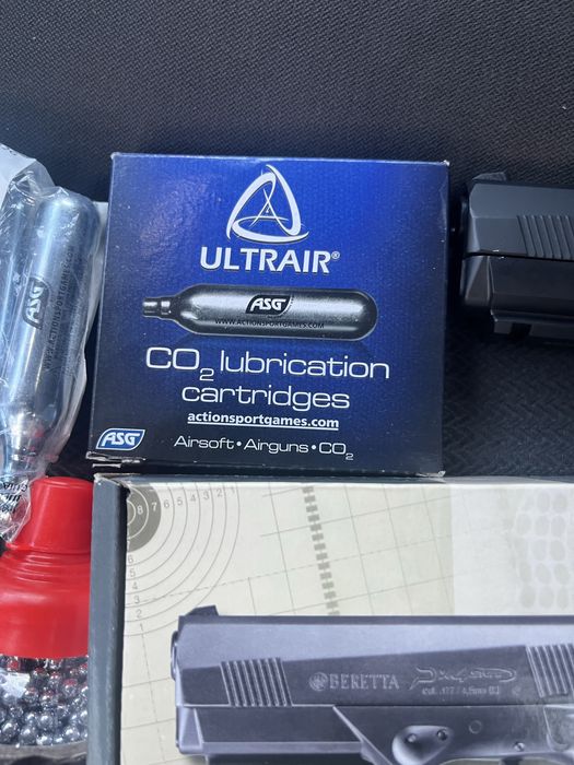 Pistola de Pressão Beretta PX4 Storm CO₂ 4,5mm + Kit Completo